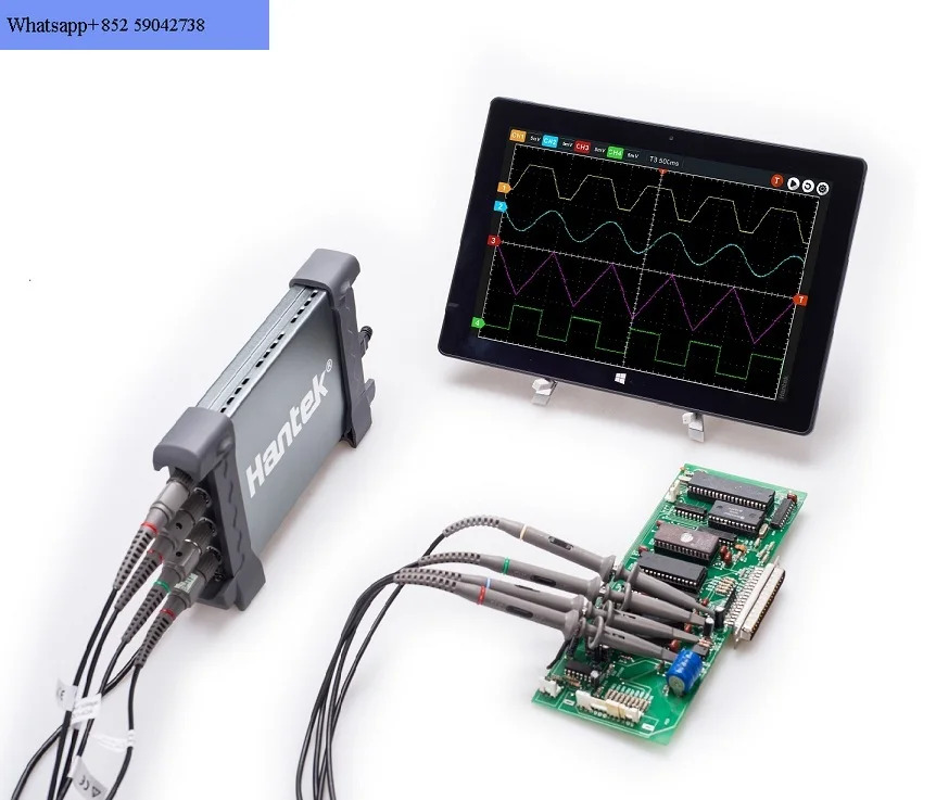 6074BE 자동차 진단 오실로스코프 디지털 USB 4 채널 70 Mhz 대역폭
