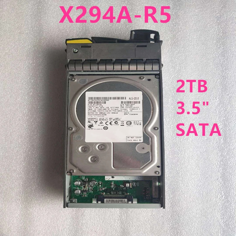 엔터프라이즈급 HDD X294A-R5내장 하드 드라이브NetApp 2TB 3.5 SATA 6 Gb/s 64MB 7.2K거새