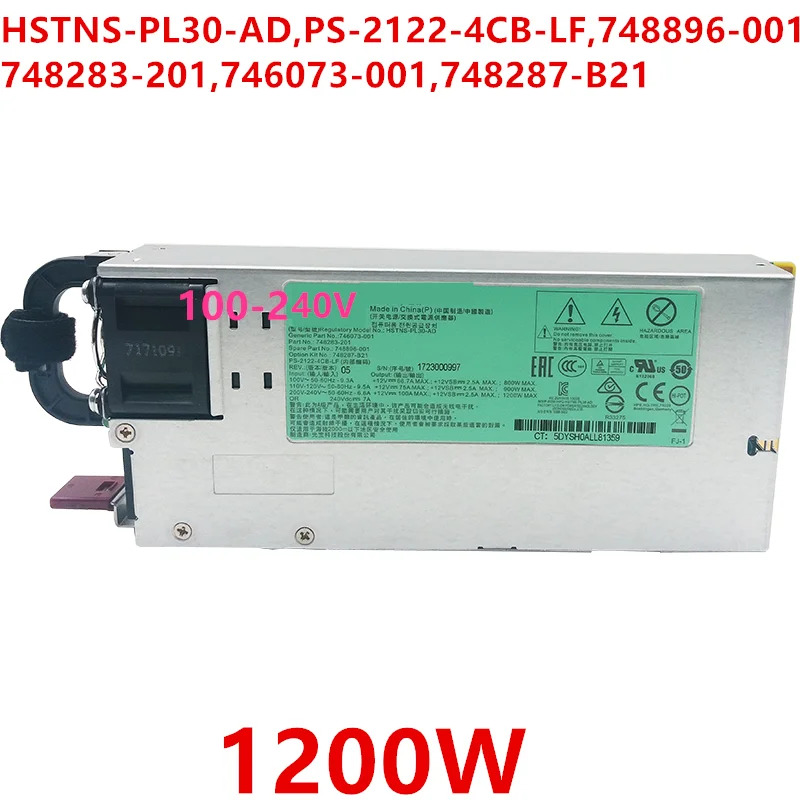 hp호환 DL580 G8 G9 PSU 1200W 전원공급장치 HSTNS-PL30-AD PS-2122-4CB-LF 748896-001 748283-201 746073-001 748