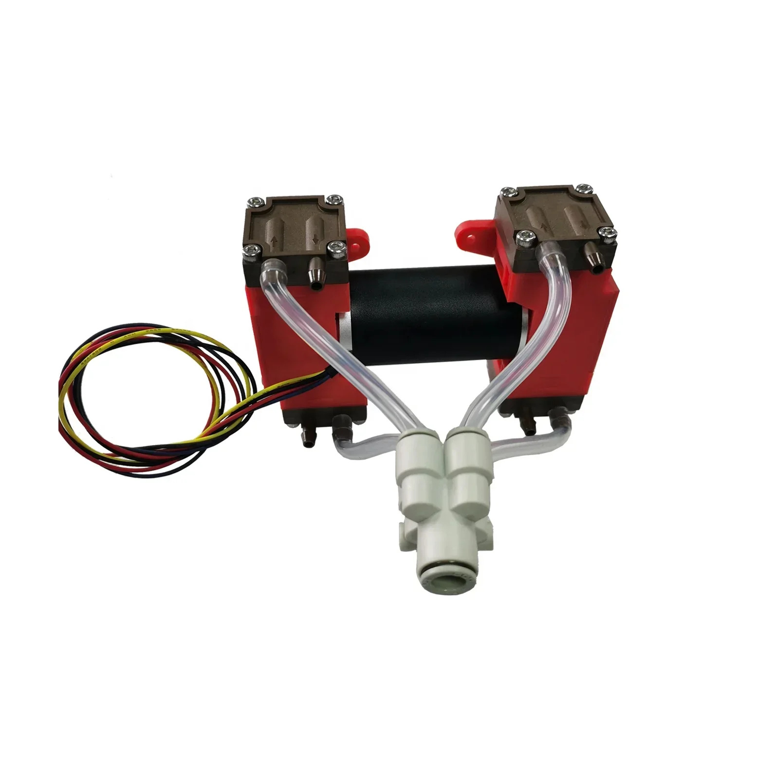 Fluidsmart 브러시리스 다이어프램 펌프 4 헤드 부식 방지 산업진공 AD5KVVDB12PPV 12V