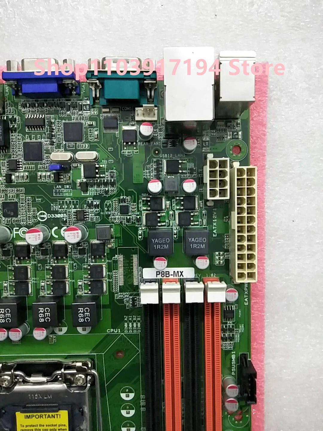 ASUS호환 P8B-MX 1155 워크스테이션 서버 마더보드