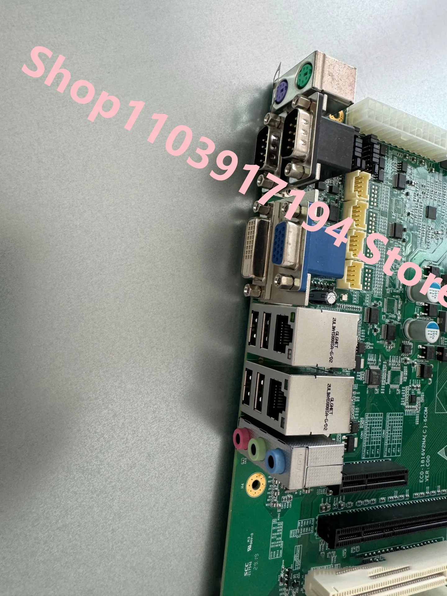 산업컴퓨터 마더보드 EVOC ECO-1816V2NA c-6COM
