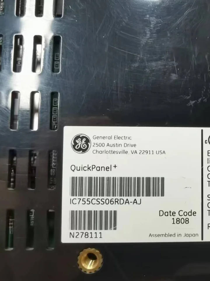 GE 터치 스크린 IC755CSS06RDA-AJ 오리지널 포장 바게닝