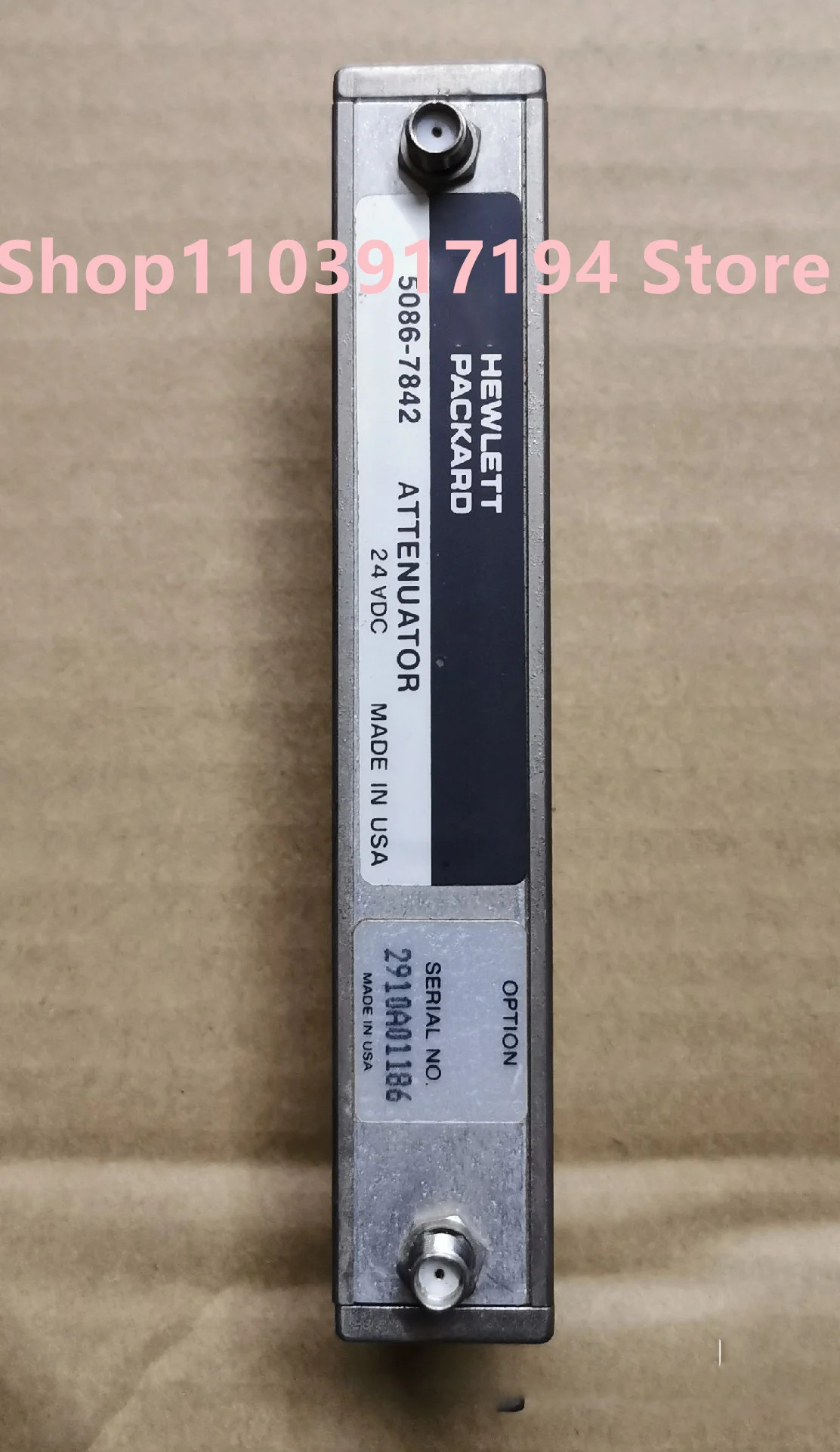 hp호환 Agilent 5086-7842 DC -22 GHz 70dB SMA 프로그래밍 감쇠기