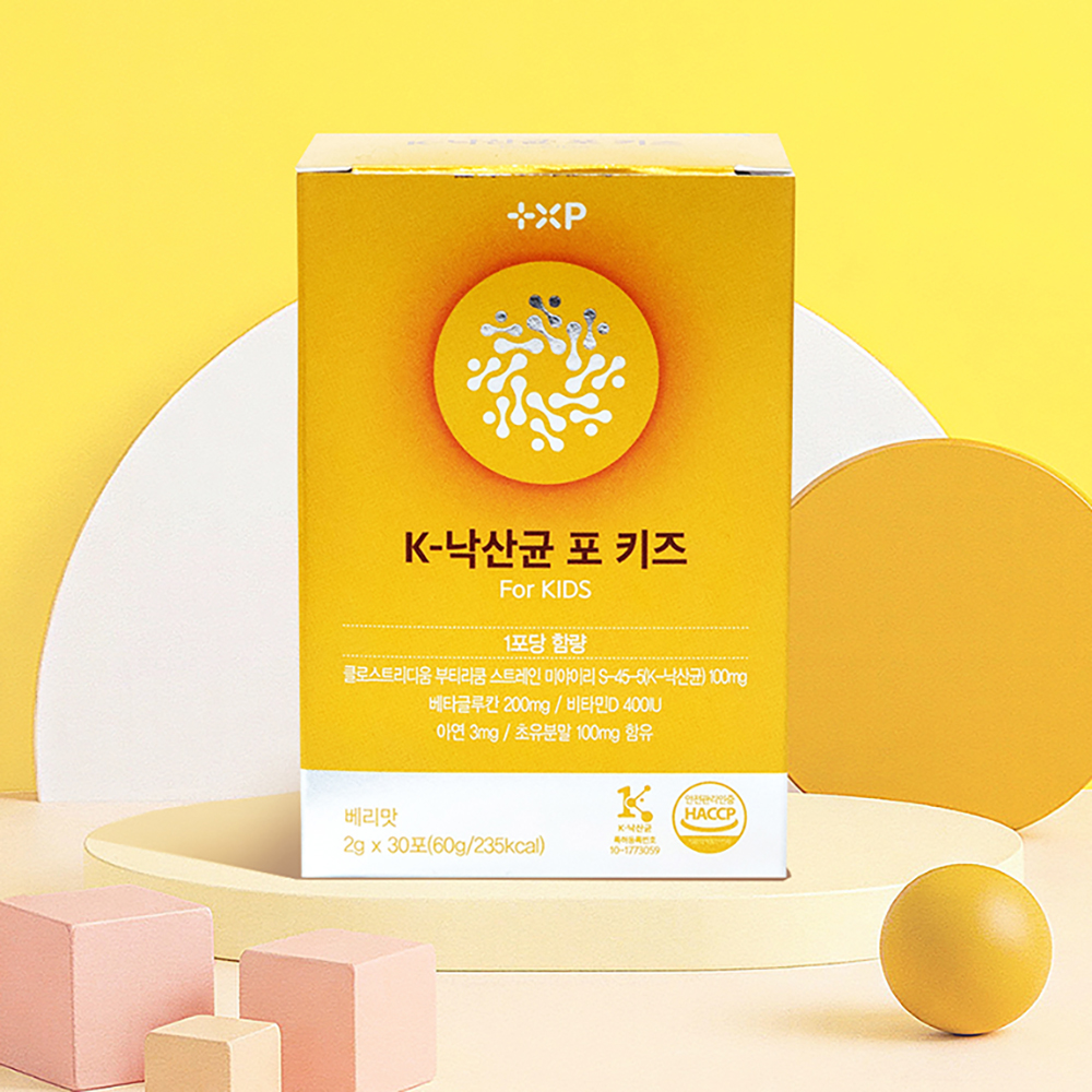 K낙산균 포키즈 어린이 낙산균키즈 베리맛 프로바이오틱스 30포, 1개 이미지 6