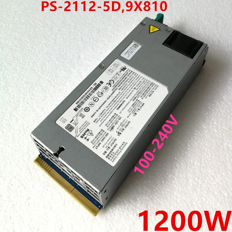 델 POWEREDGE C6100 C6220 1200W 전원공급장치 PS-2112-5D 09X810 027W3W PSU 신