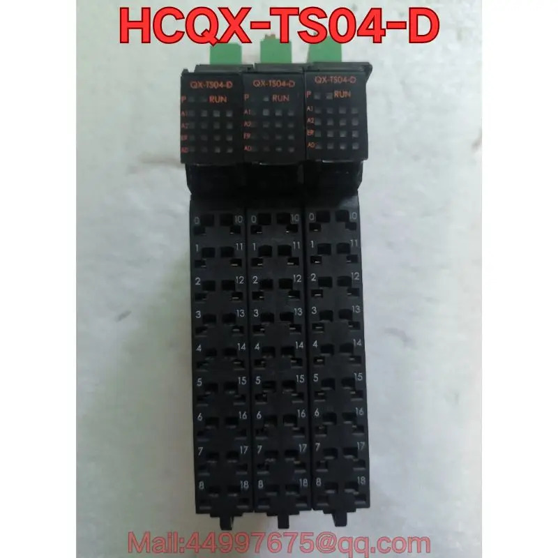 오리지널 HCQX-TS04-D PLC 모듈