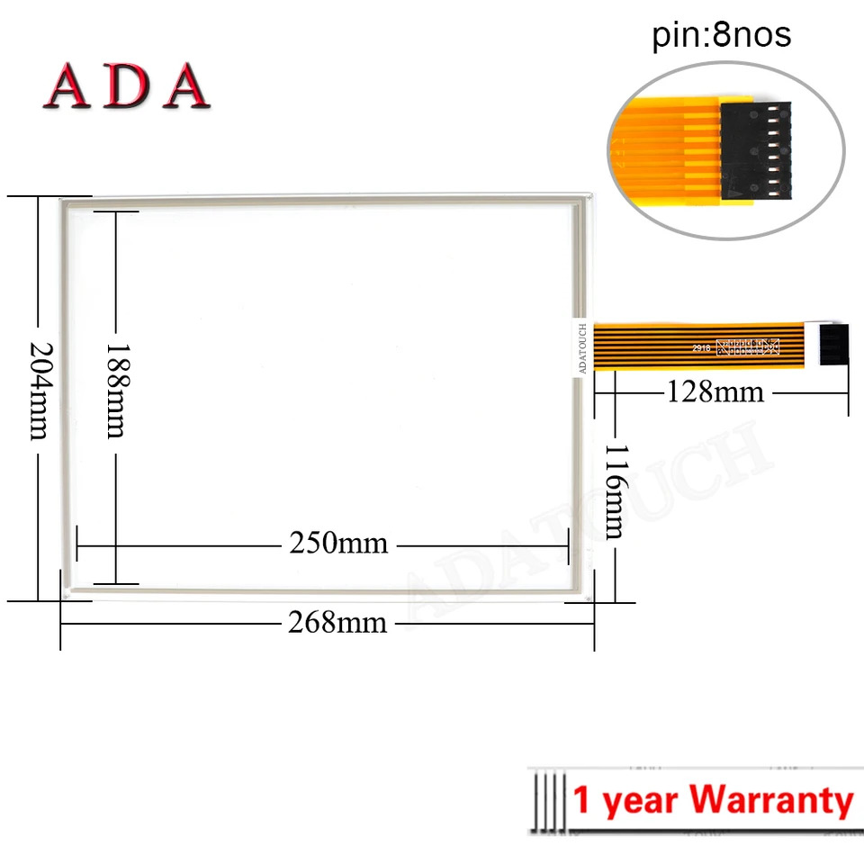 터치 스크린 패널 유리 디지타이저 GE Fanuc IC754VSI12CTD-EG IC754VSI12CTD-CC IC754VSI12CTD-CD IC754VSI12CTD-DD ES1