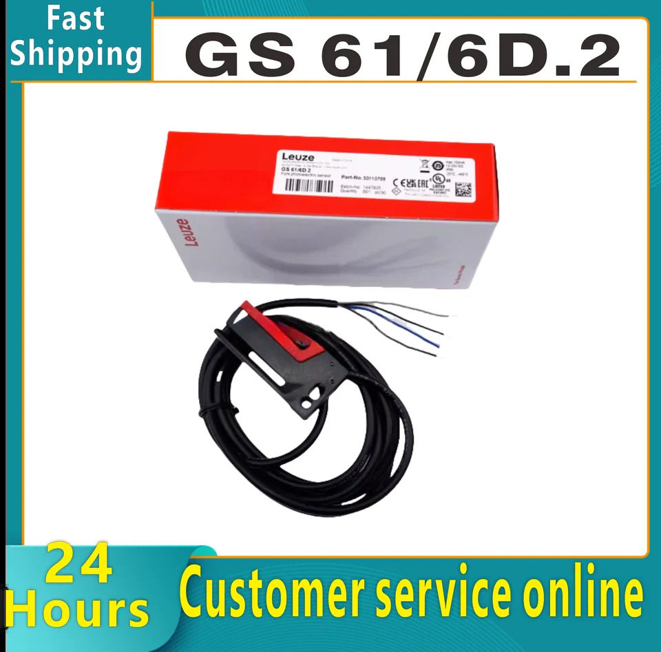 GS 61/6D. LEUZE 컬러 코드 센서 2 61 6D GS61 6.2 오리지널 신