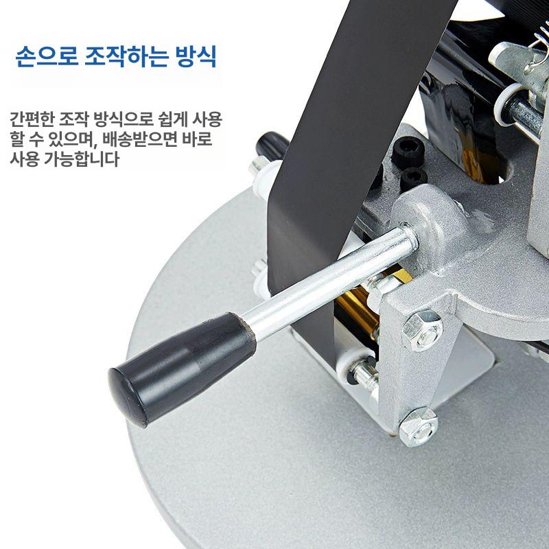 자동 날인기 라벨 제조 프린터 인쇄기계 산업용 도장 프린팅 각인기 압인 프린트 활자 - 상세 이미지 4