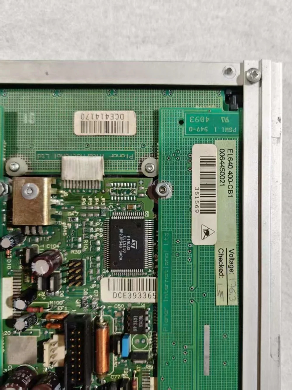 EL640.400-CB1 LCD 디스플레이 화면