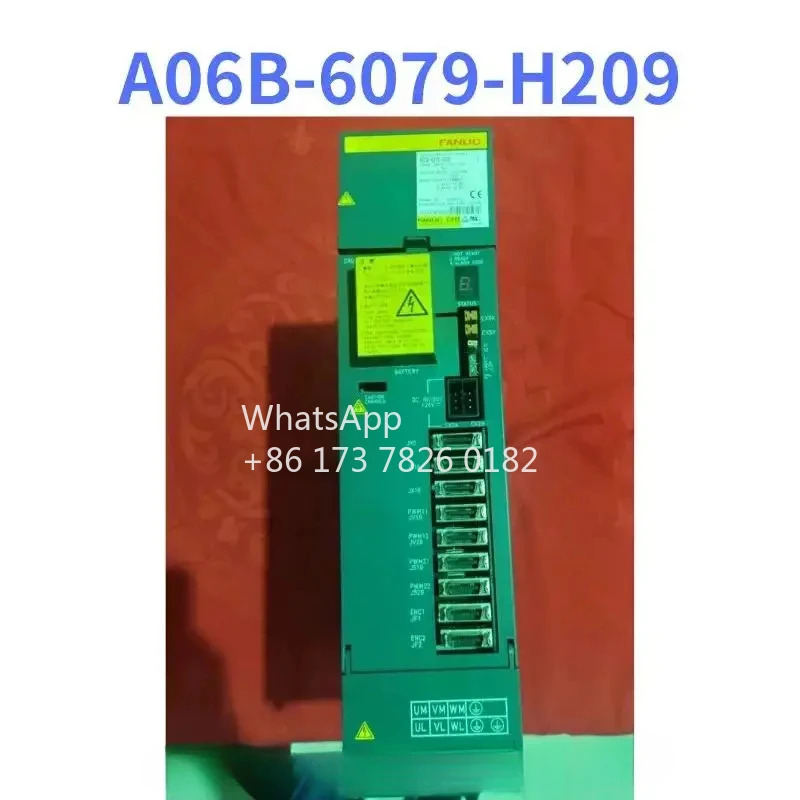A06B-6079-H209 리퍼 드라이브 작동 기능 OK