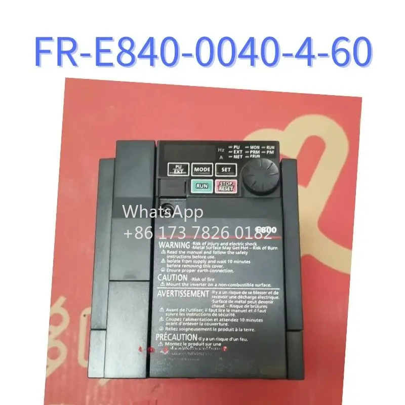 FR-E840-0040-4-60 리퍼된 인버터 1.5Kw 리퍼 기능 OK