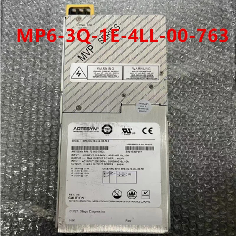ARTESYN 800W MP6-3Q-1E-4LL-00-763 760-7063 리퍼 전원공급장치 것처럼 작동