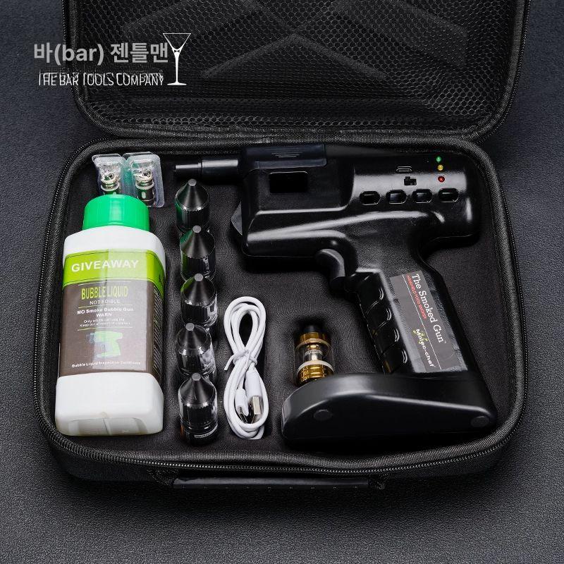 제조기 바텐딩 칵테일버블건 거품기 스모킹 스모크드 분자요리 도구 머신 퍼포먼스 - 상세 이미지 5