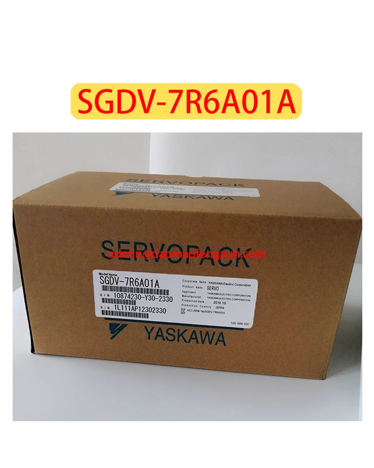 SGDV-7R6A01A 서보 드라이브 SGDV 7R6A01A 신