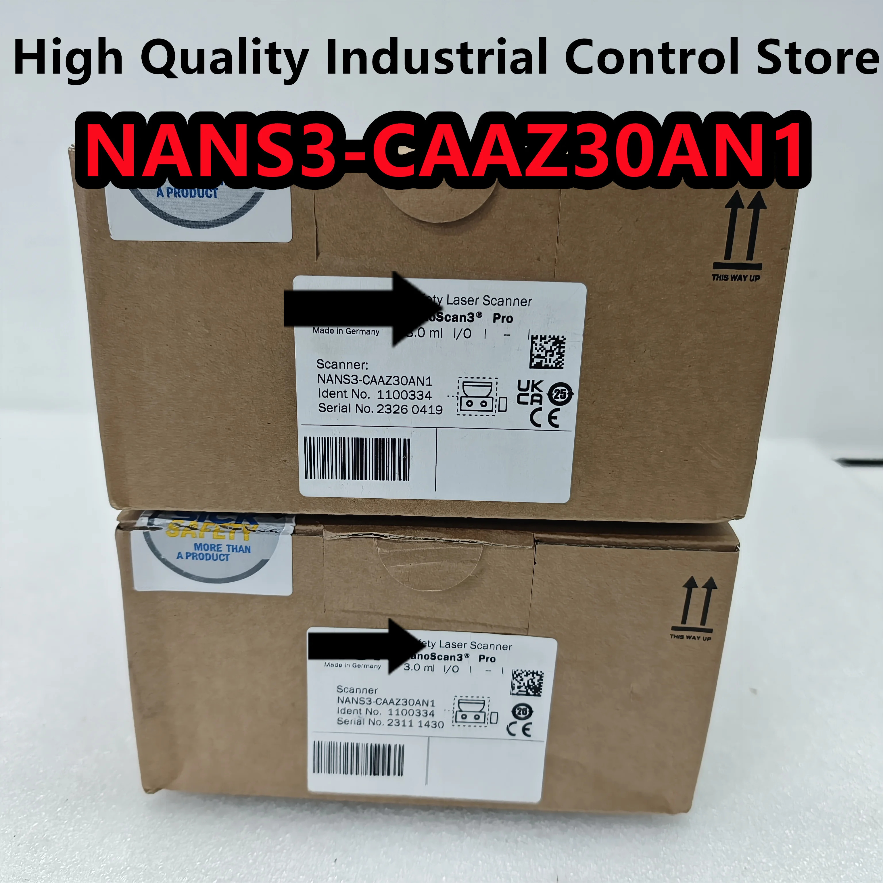 안전 레이저 스캐너 NANS3-CAAZ30AN1 납품 1100334