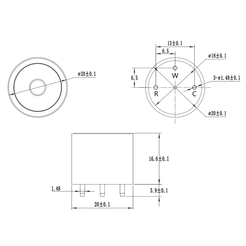 SO2 이산화황 감지 센서 산업 현장20ppm