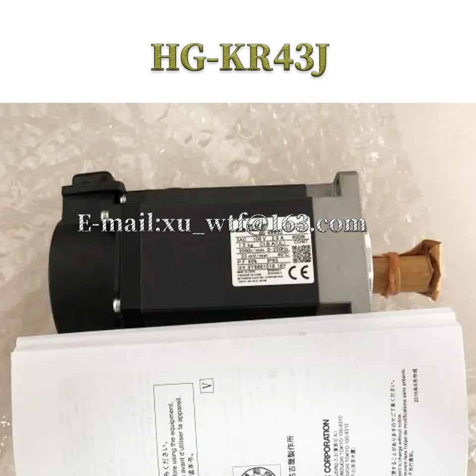 오리지널 400W AC 서보모터 HG-KR43J 신