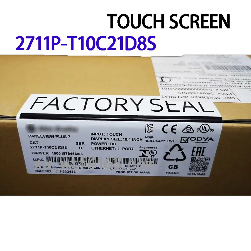 패널 뷰 플러스 7 터치 스크린 준비 2711PT10C21D8S 2711P 시리즈 2711P-T10C21D8S 신