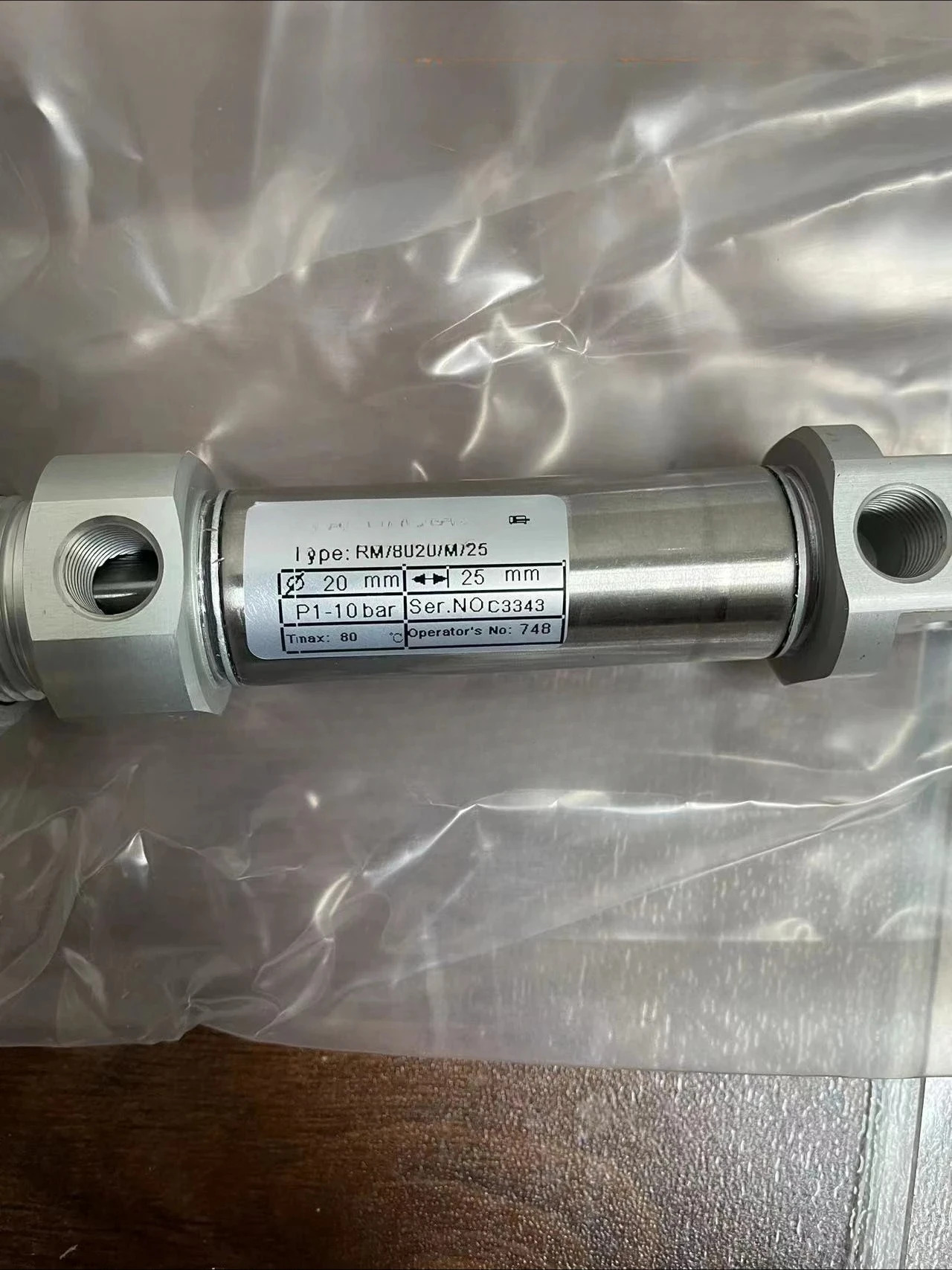 RM/8020/M/25 노그렌 실린더 G1/8