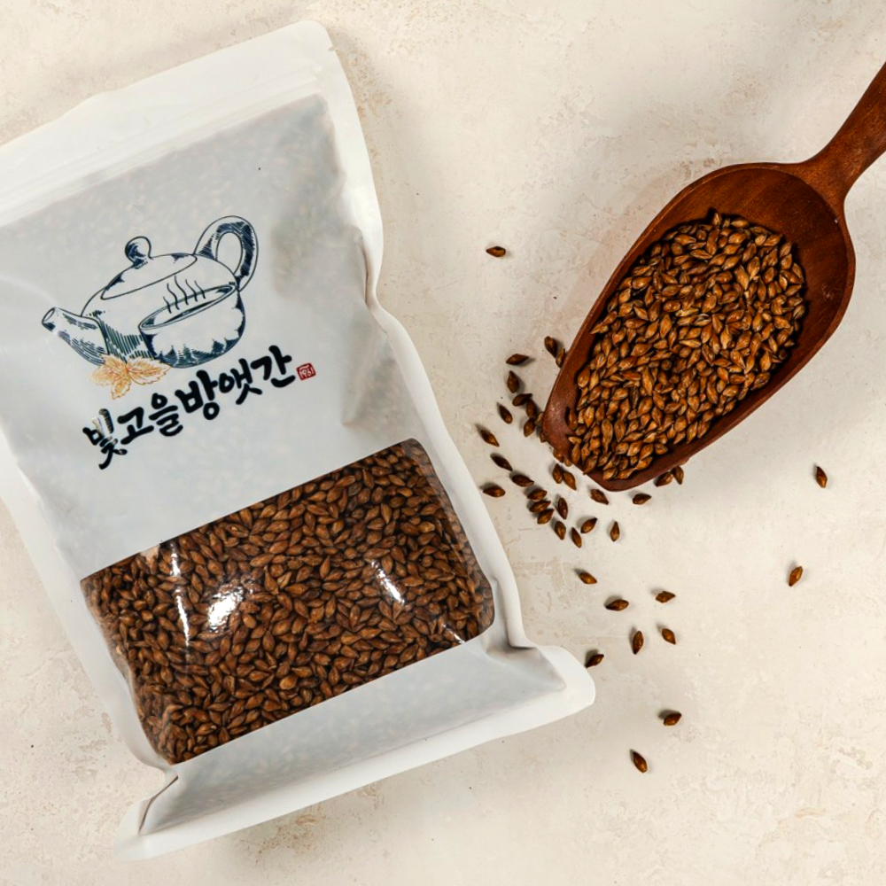 저온으로 볶아 더 구수한 국산 통보리차 500g 통원물 식수용 곡물차 - 상세 이미지 2