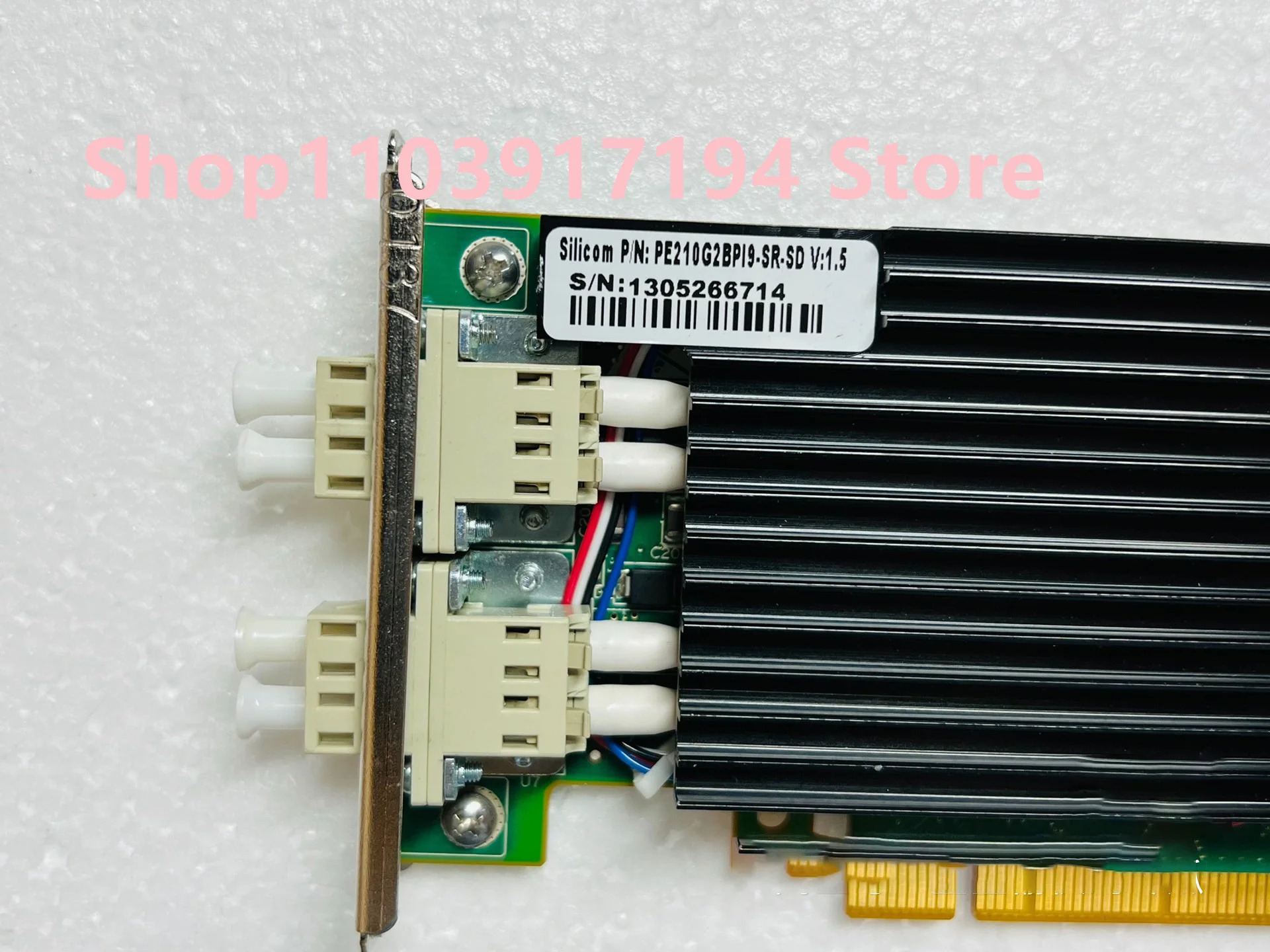 실리콘 PE210G2BPI9-SR-SD 이조리개 바이패스 네트워크 카드기가비트 82599ES