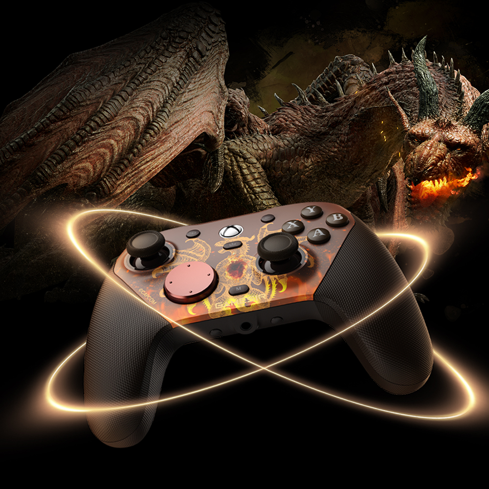 [국내정발] GameSir 게임서 G7 Pro Tri-Mode Dragon's Dogma II 에디션 FPS 유무선 게임패드 Xbox PC 이미지 8
