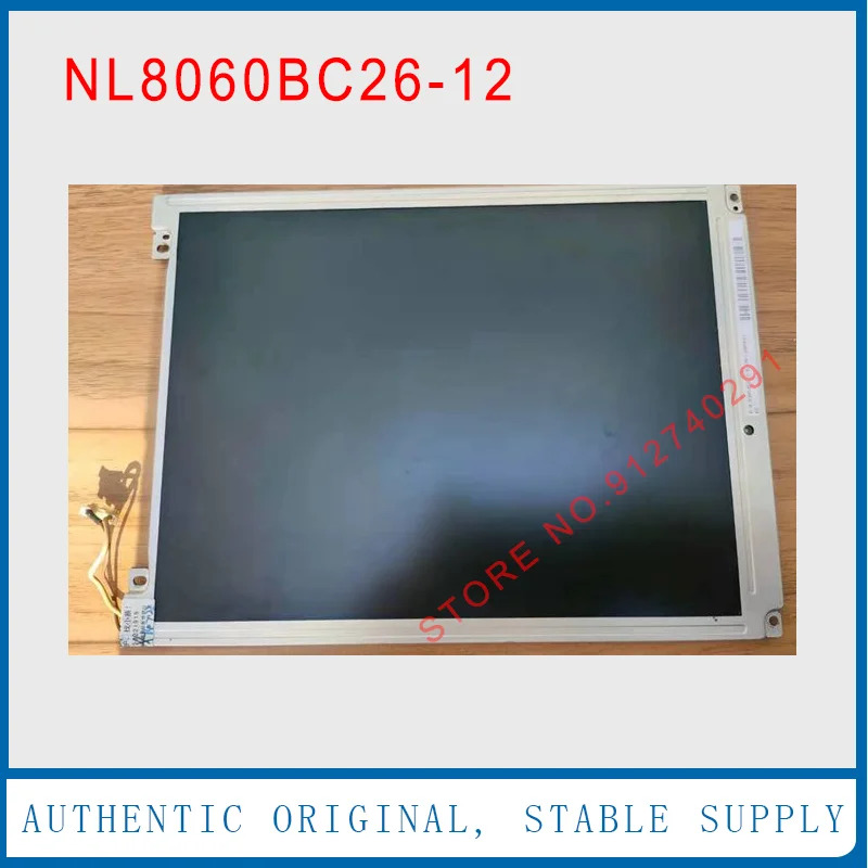 NL8060BC26-12 산업TFT LCD 디스플레이 스크린 패널 NEC오리지널 10.4 인치 NL8060BC26 12