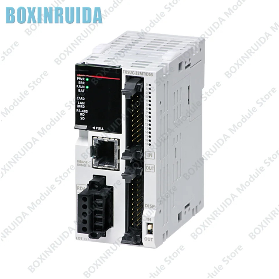 오리지널 PLC 모듈 FX3U-4AD-PTW-ADP FX3U-4AD-PNK-ADP FX3U-CF-ADP FX3U-ENET-L FX3U-3A-ADP FX3UC-32MT-LT FX3