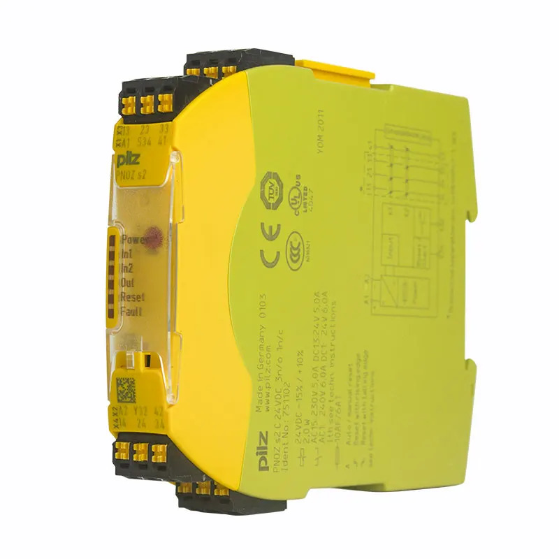 PILZ 751102 안전 릴레이 750102 PNOZ S2