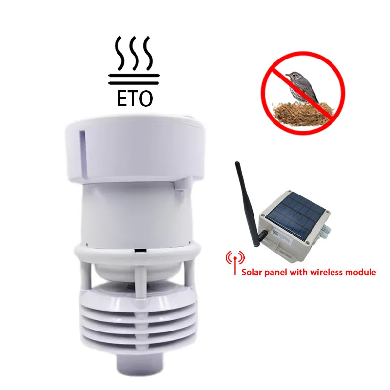 야외 농업기상 관측소 센서 CE SDI12 LORA LORAWAN RS485 인터페이스 MODBUS 증발 11 1
