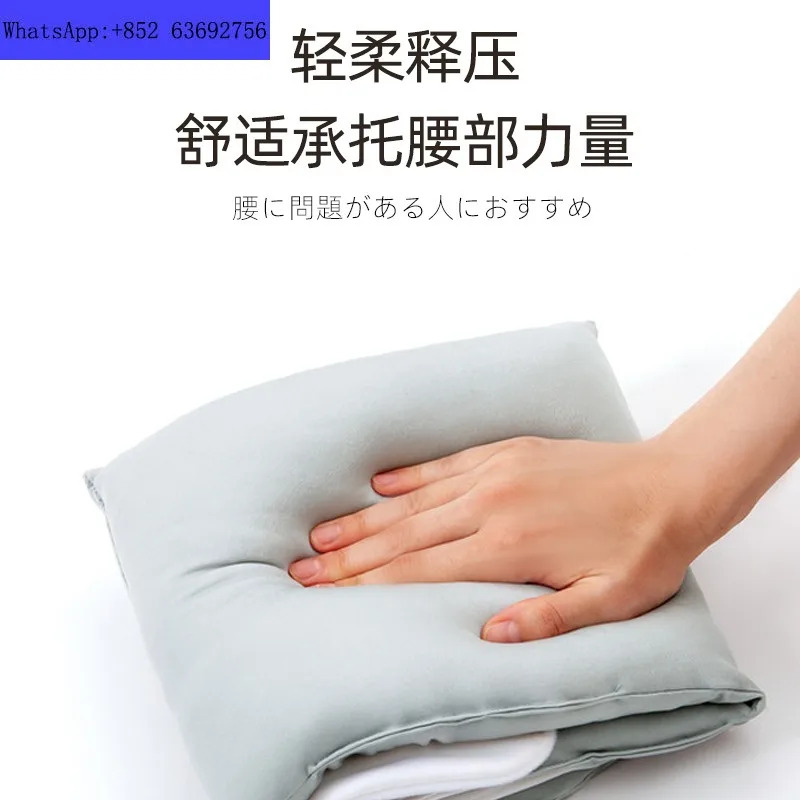 Imported from  specifically designed for waist protection at night with a lumbar support pillow on