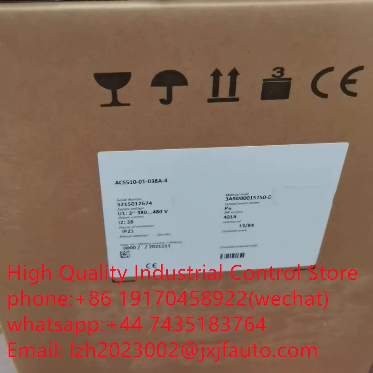 ACS510 시리즈 VCS510-01-04A1-4 납품 3ABD00015742-D