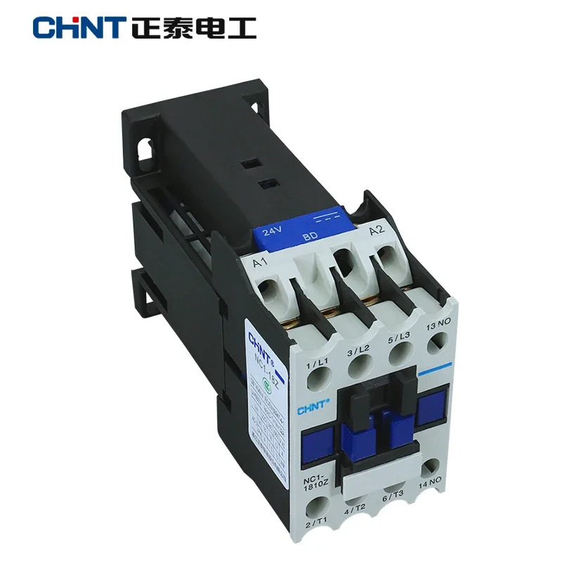 CHINT NC1-2510Z 2501Z 레일 장착 접촉기 산업전기 DC 24V DC36V DC48V DC110V DC220V NC1-2510 2501 LC1