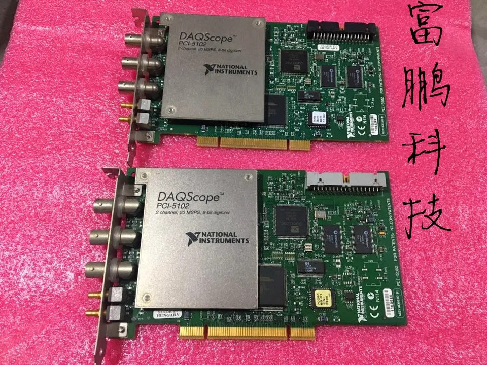 US NI PCI-5102 PCI-5112 통신 정보 데이터 수집 0021 카드 분해