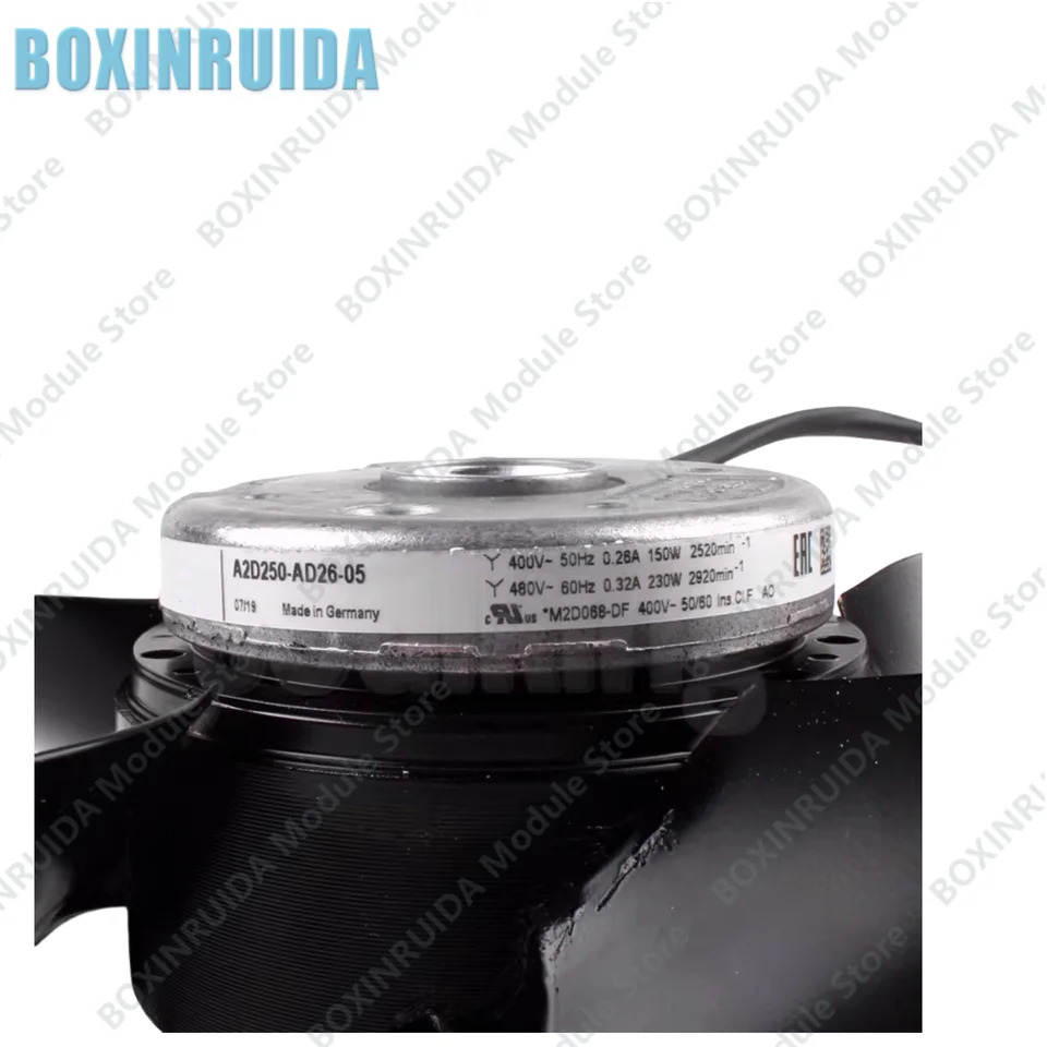 M2D068-DF 스핀들 모터 냉각팬 오리지널 A2D250-AD26-05 400V 신