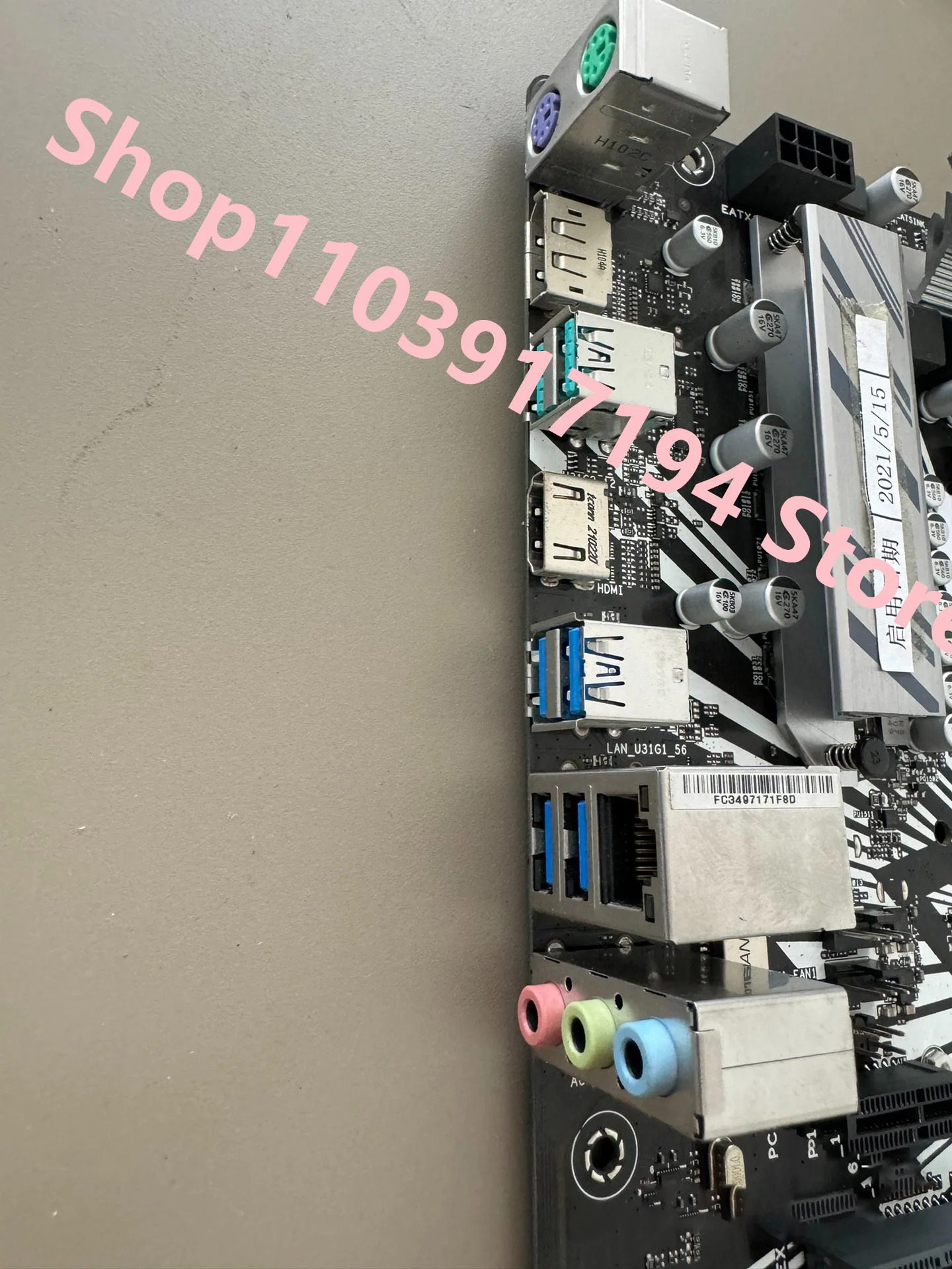 ASUS호환 z390-p 마더보드 지지대 9 세대 u