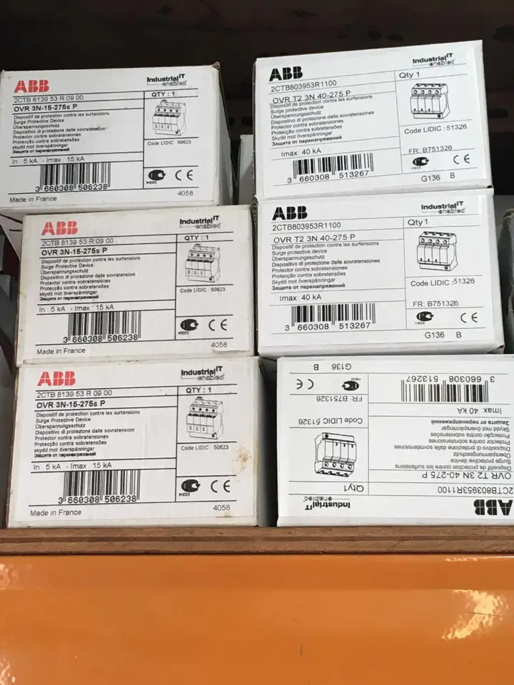 ABB 서지 보호대 OVR T2 3N 40-275 P 10095594 신
