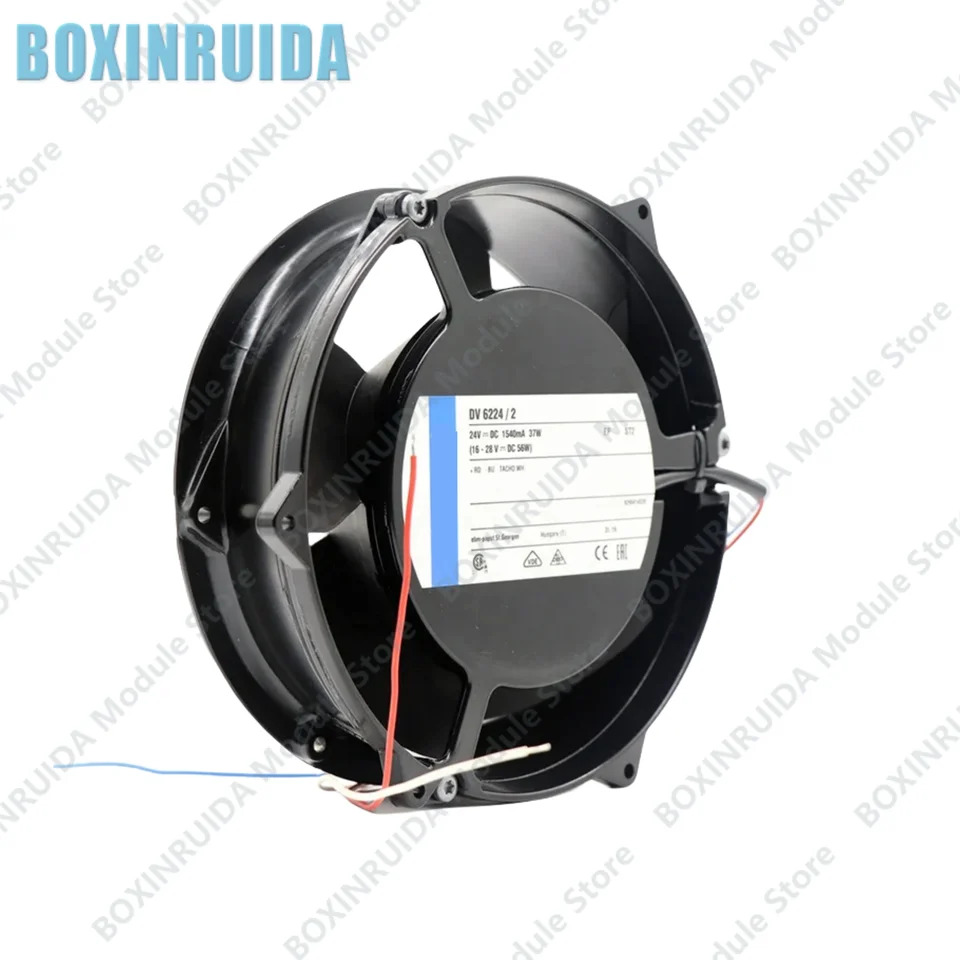 풀 서클 냉각팬 DV6224/2 37W 24V 17251 신