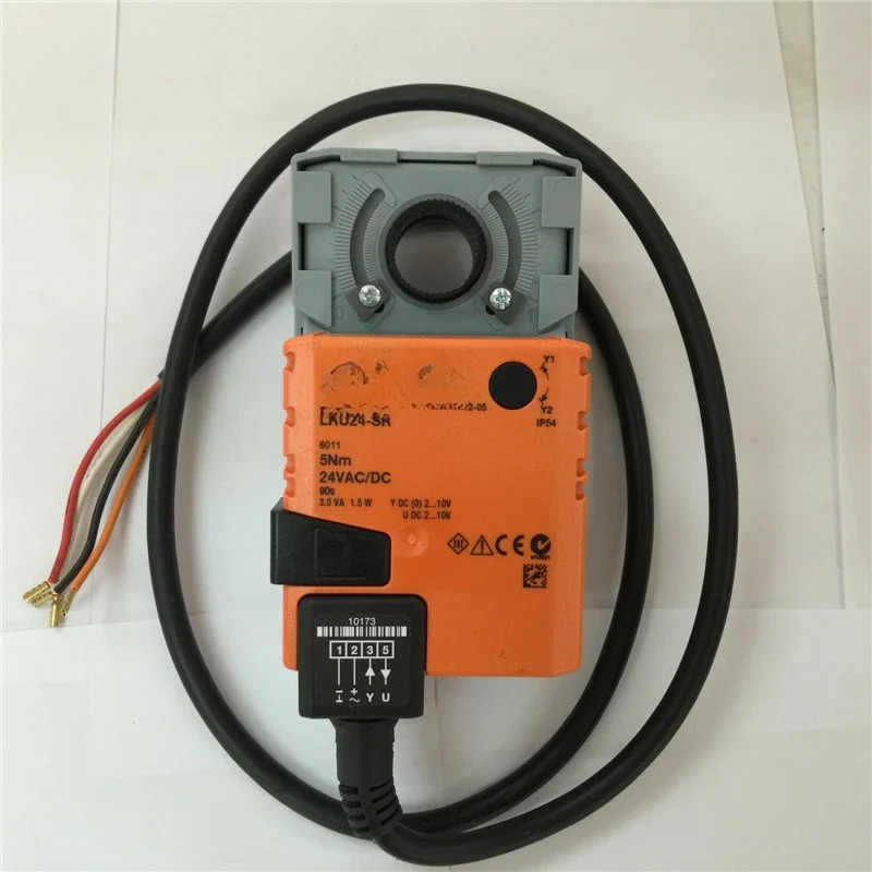 전기 조절 볼 밸브 액추에이터 lru24 sr24v 헤드 5nm