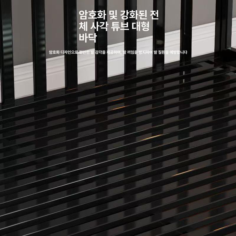 철제 케이지 실외 야외 중형 캔넬 철장 개집 강아지집 반려견 켄넬 진돗개 안전문 - 상세 이미지 5