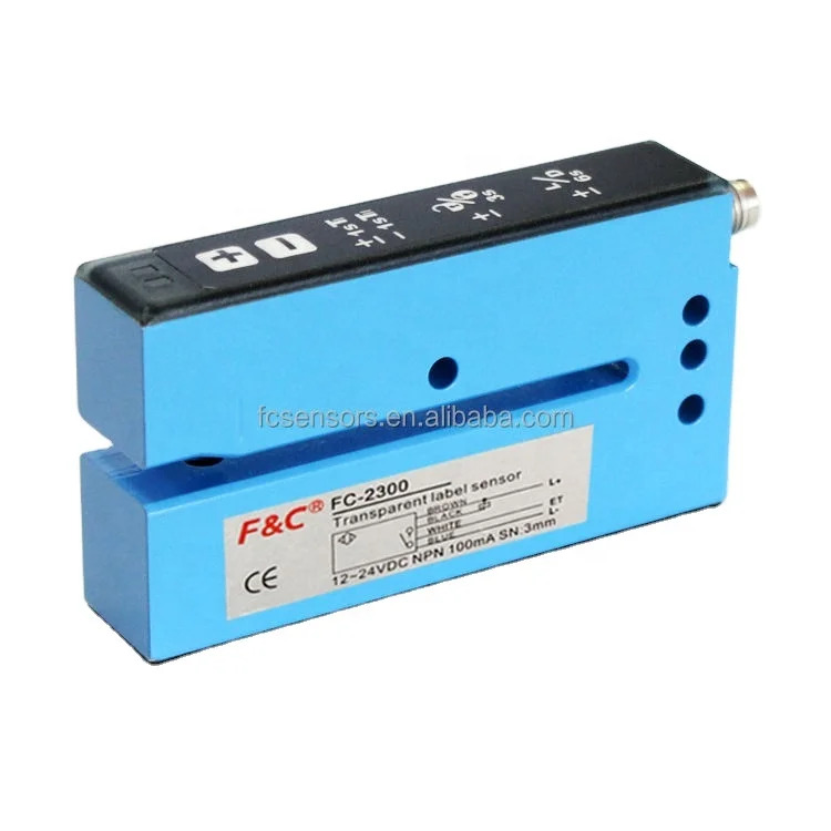 FC-2300 초음파 라벨 센서 투명 감지 광전