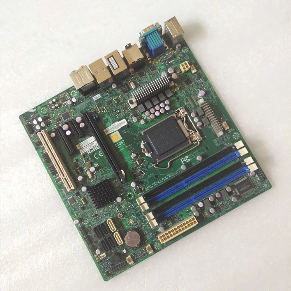Supermicro C7Q67 서버 마더보드 대 코어 i3 i5 i7 시리즈 LGA1155 DDR3 PCI-E 2.0용