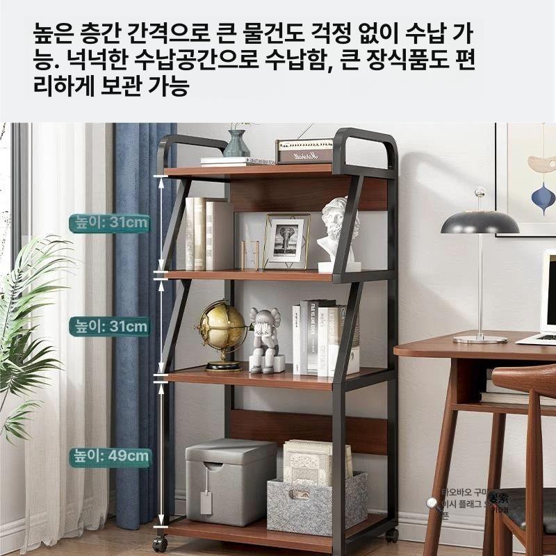 프린터기 프린터선반받침대 데스크탑거치대 다용도 수납 랙 프린터받침대 사무용 - 상세 이미지 4
