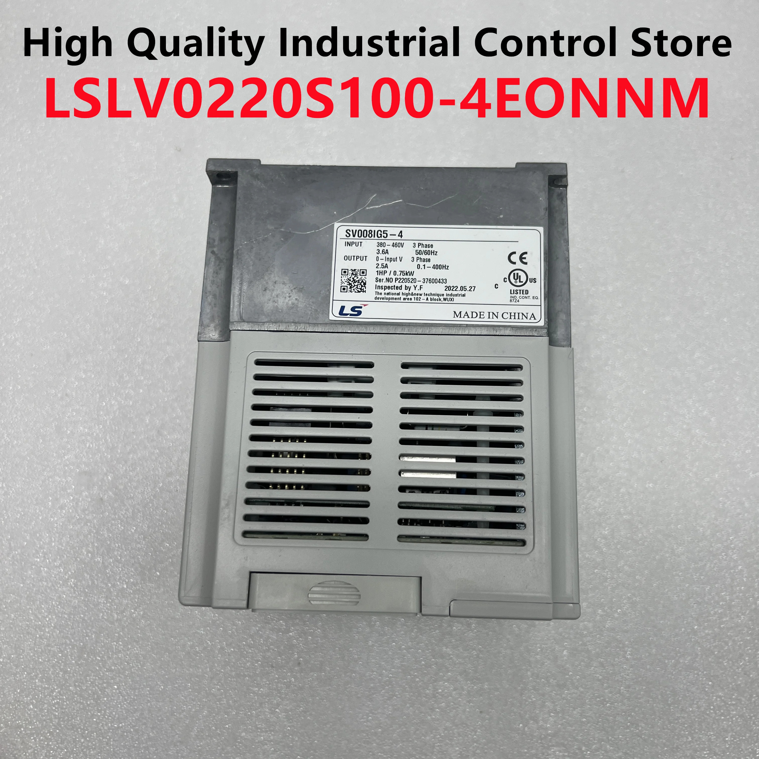 VFD LSLV0220S100-4EONNM 납품