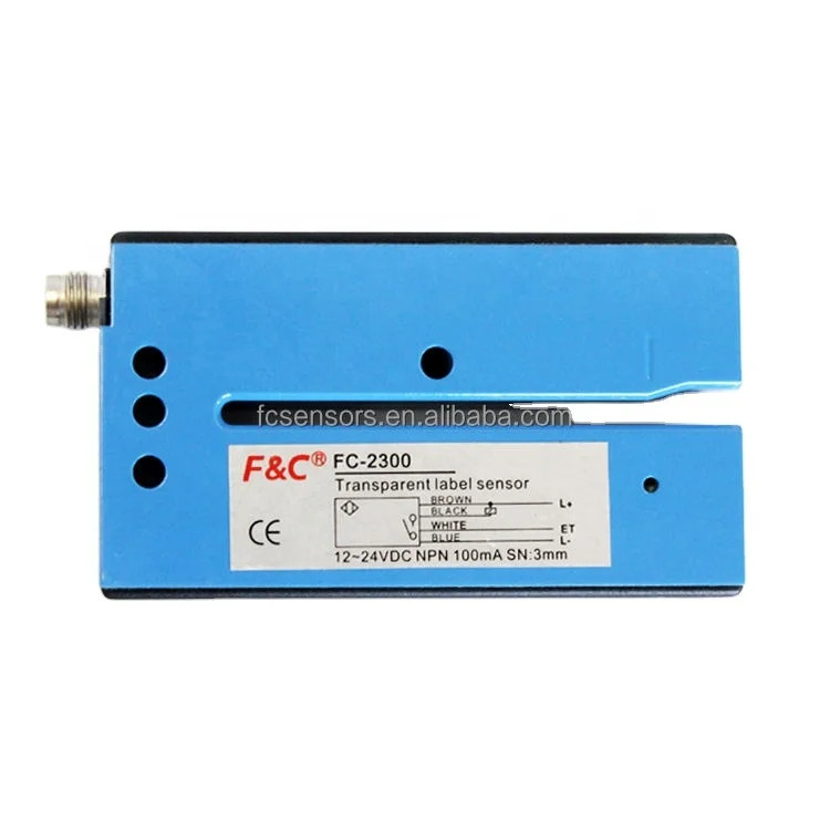 FC-2300 초음파 라벨 센서 투명 감지 광전