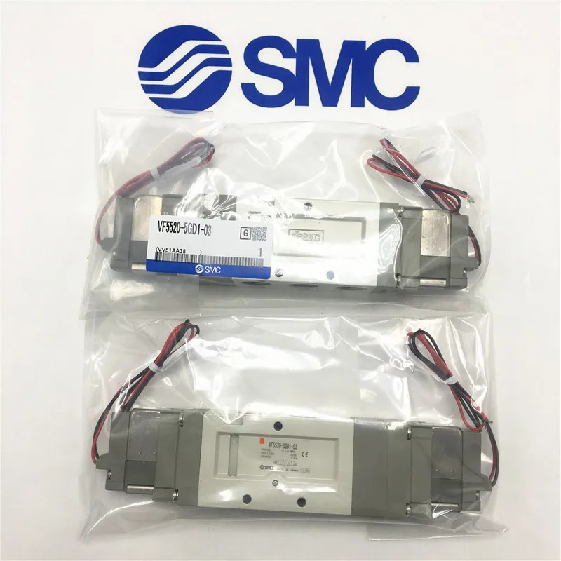 VF5420-4DZ-03 VF5520-5GD1-03 VF5420-4DZ1-03 SMC VF 솔레노이드 밸브 전자기 공압 부품 VF5000 시리즈
