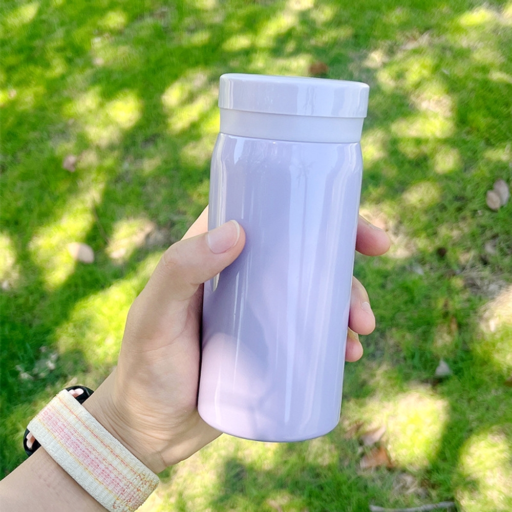 미니 보온 물병 200ml 300ml 304 스테인리스 스틸 휴대용 야외 빨간색 200ml 200ml - 상세 이미지 2