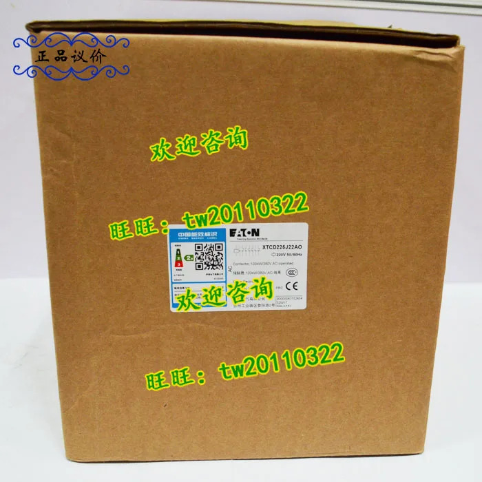 물리적 미국 이튼 ETN 뮬러 접촉기 XTCD225J22AO